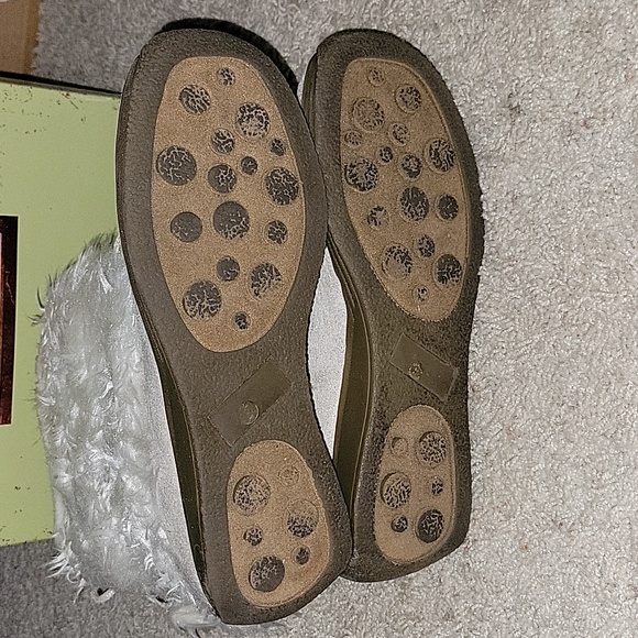 The Original Arizona Jean Co. Fluffy Boots Off White Women’s Sz 8.5M - Picture 3 of 4